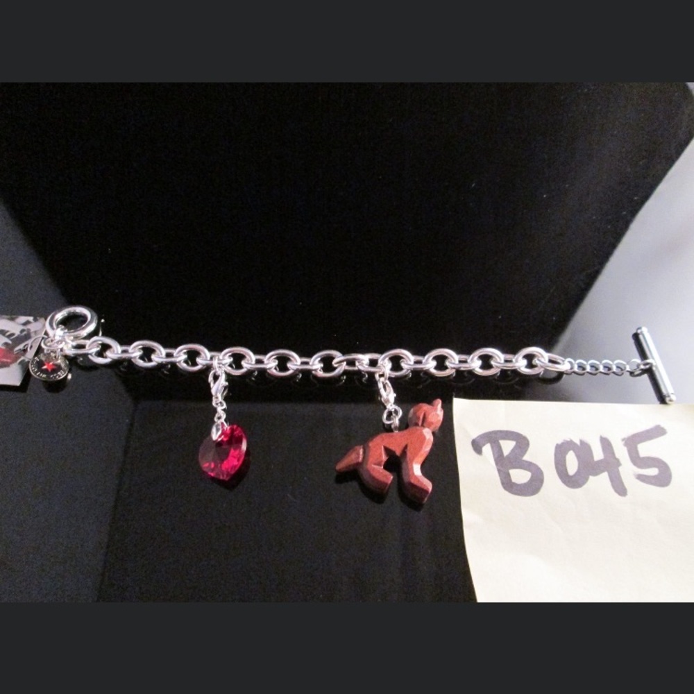 ❤️🖤LIMITED EDITION Bella Swan Twilight bracelet Swarovski wood